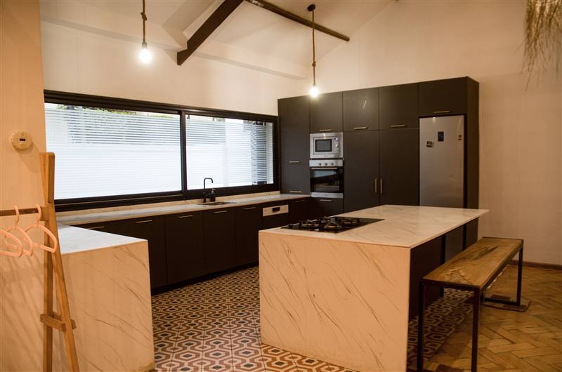 Cuisine équipée de la Villa Fotsy